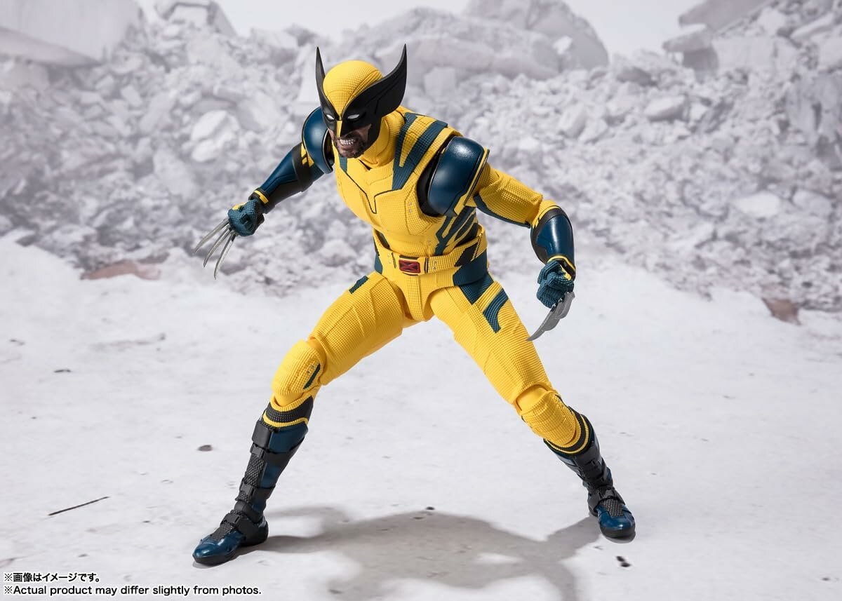 Deadpool & Wolverine S.H.Figuarts Wolverine Action Figure – фигурка Росомахи — фото 1