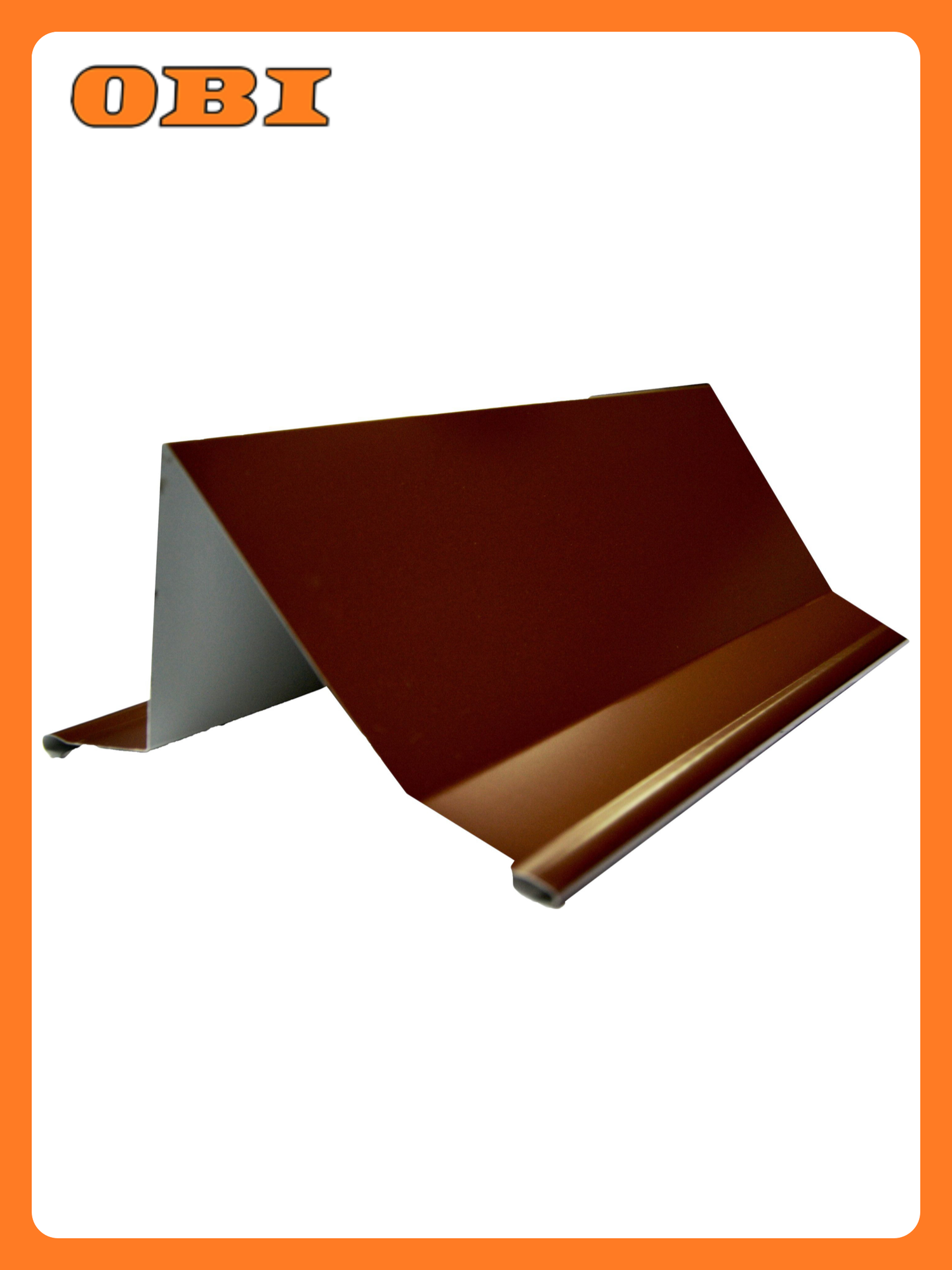 Снегозадержатель Таврос уголковый коричневый сталь 200 см x 9 см