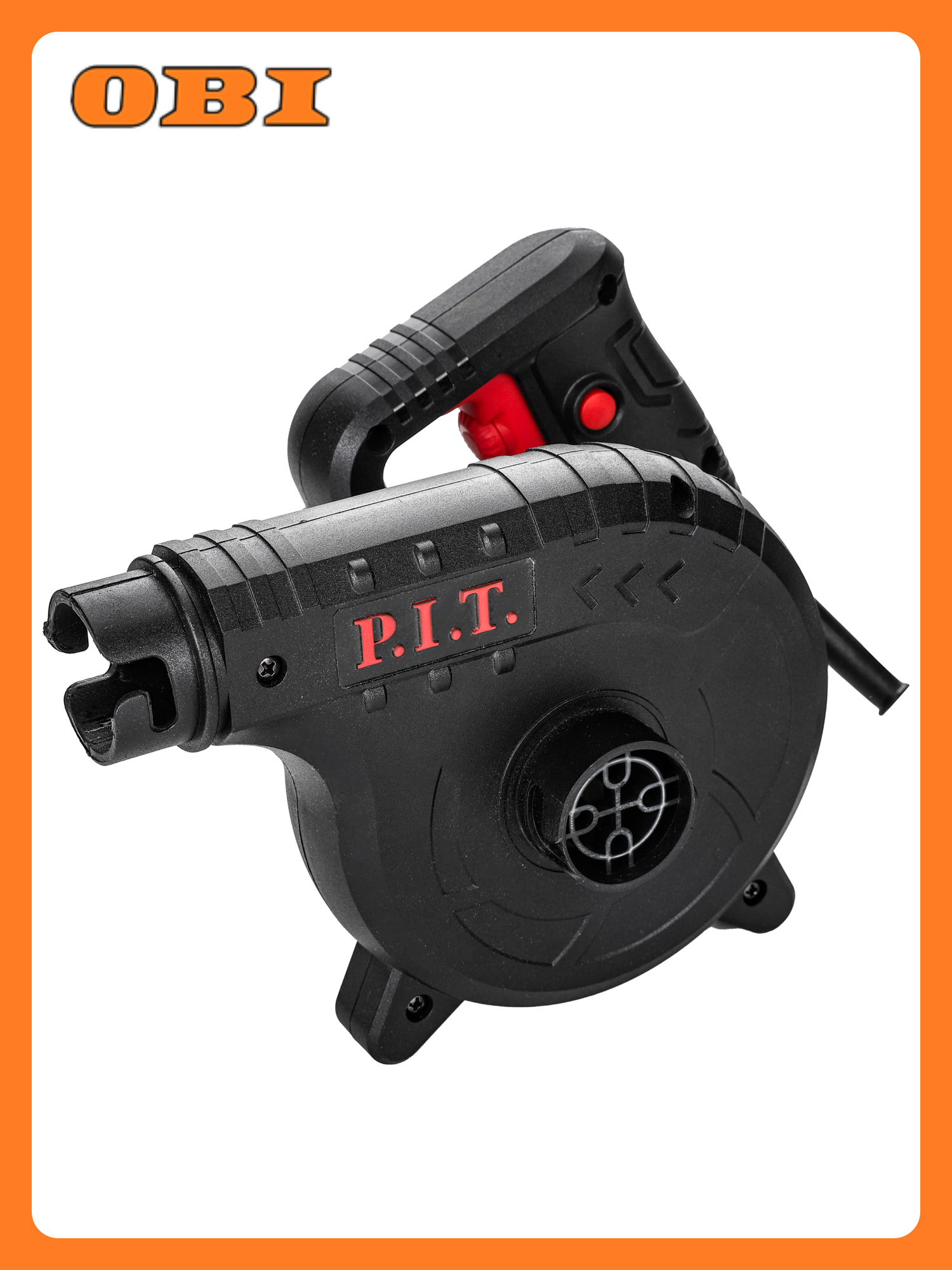 Воздуходувка электрическая P.I.T. PBO750-C 750Вт 168 м3/ч с мешком-пылесборником