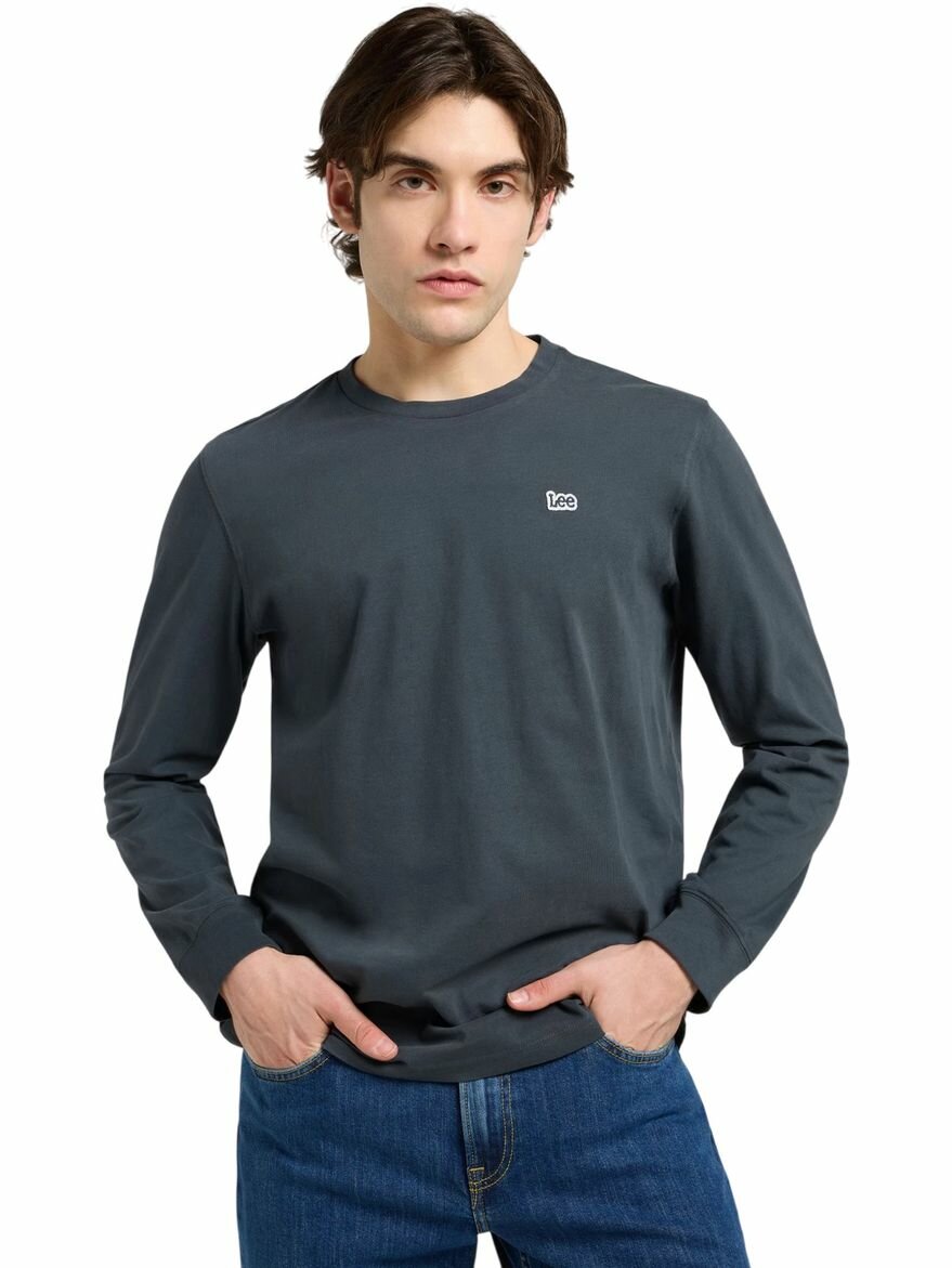 Лонгслив Men Long Sleeves Patch Logo Tee