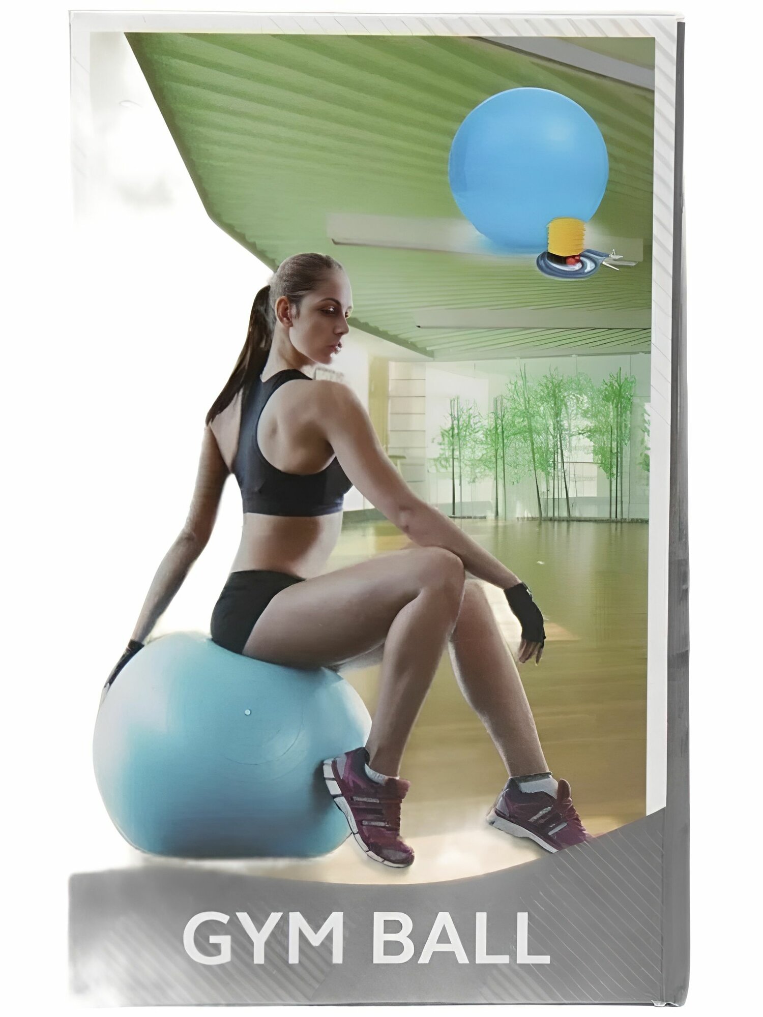 Фитбол с насосом 85 см Gym Ball