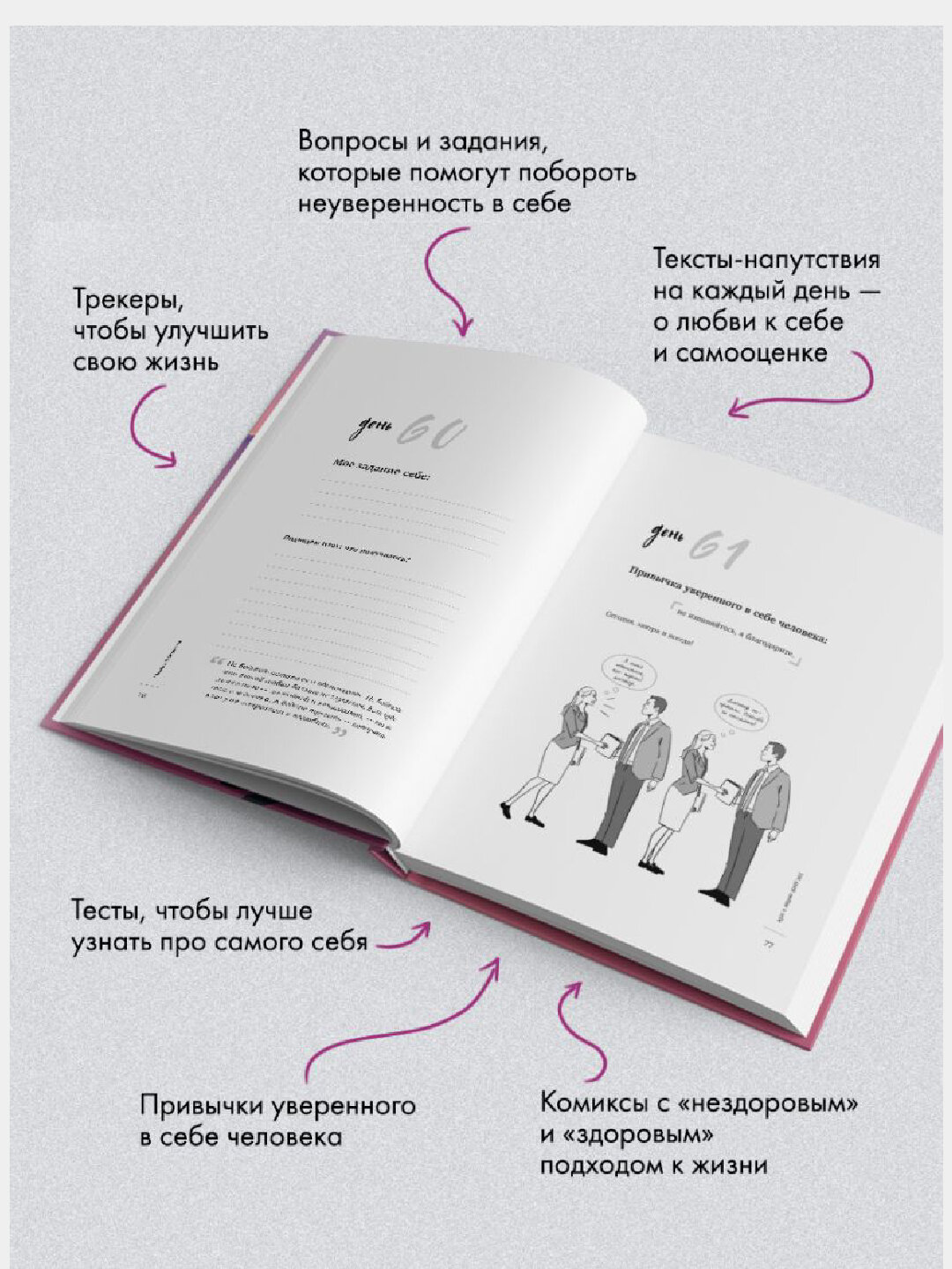 100 дней любви к себе с Михаилом Лабковским. Ежедневник — фото 1