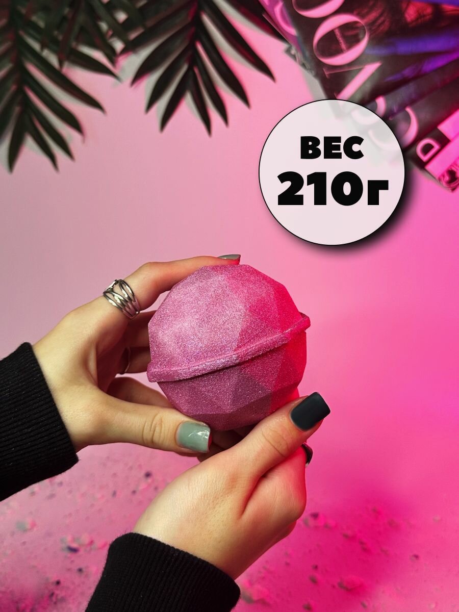 Набор 3D форм для бомбочек Граненая сфера+чаша 8 см — фото 1