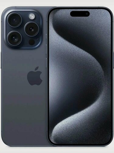 Изображение товара Apple Смартфон iPhone 15 pro 256 Гб, Цвет: Black Titanium, A17 Pro, 6.1", 8 GB