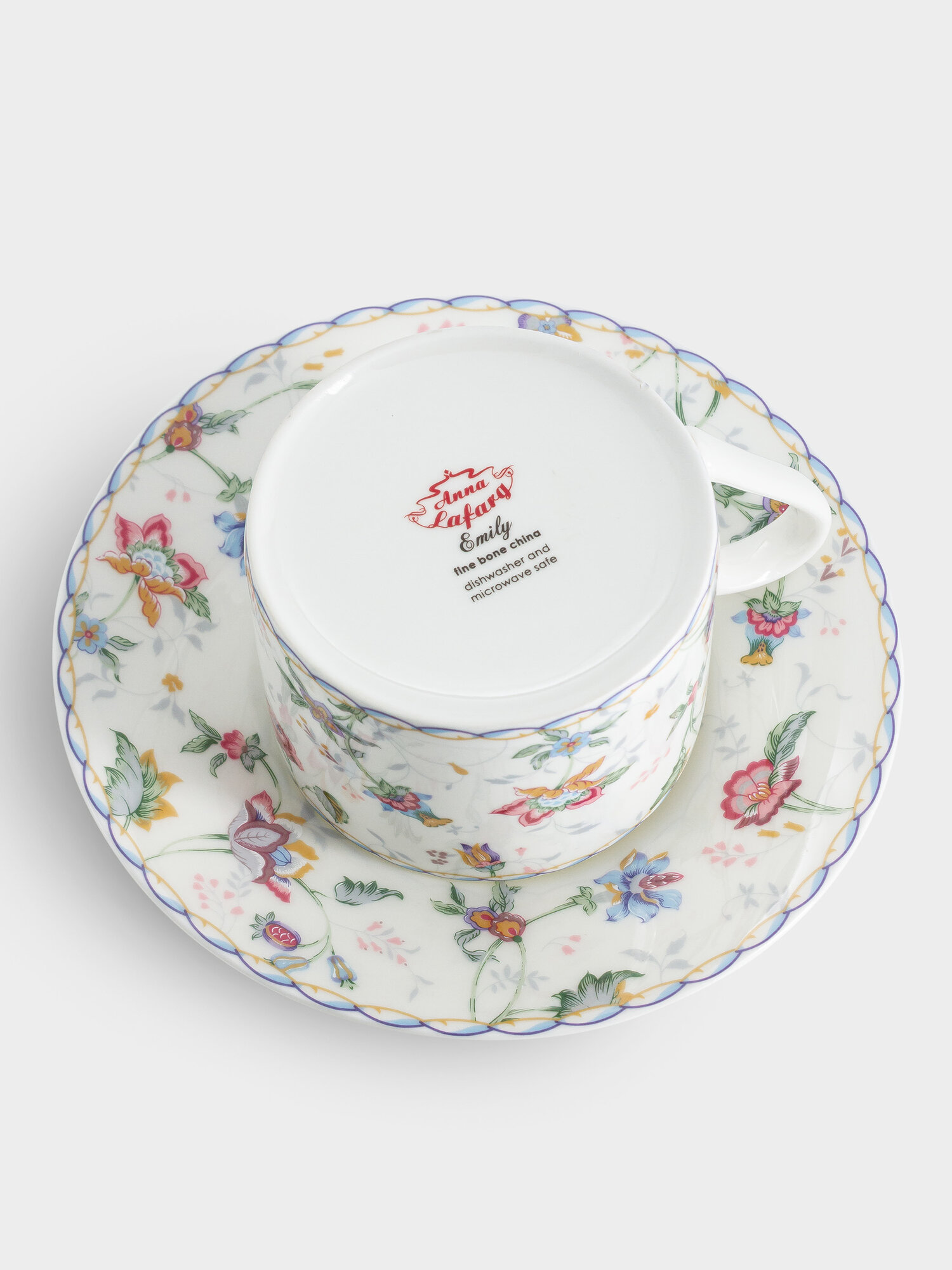 Чашка с блюдцем, 220 мл, Букингем — фото 1