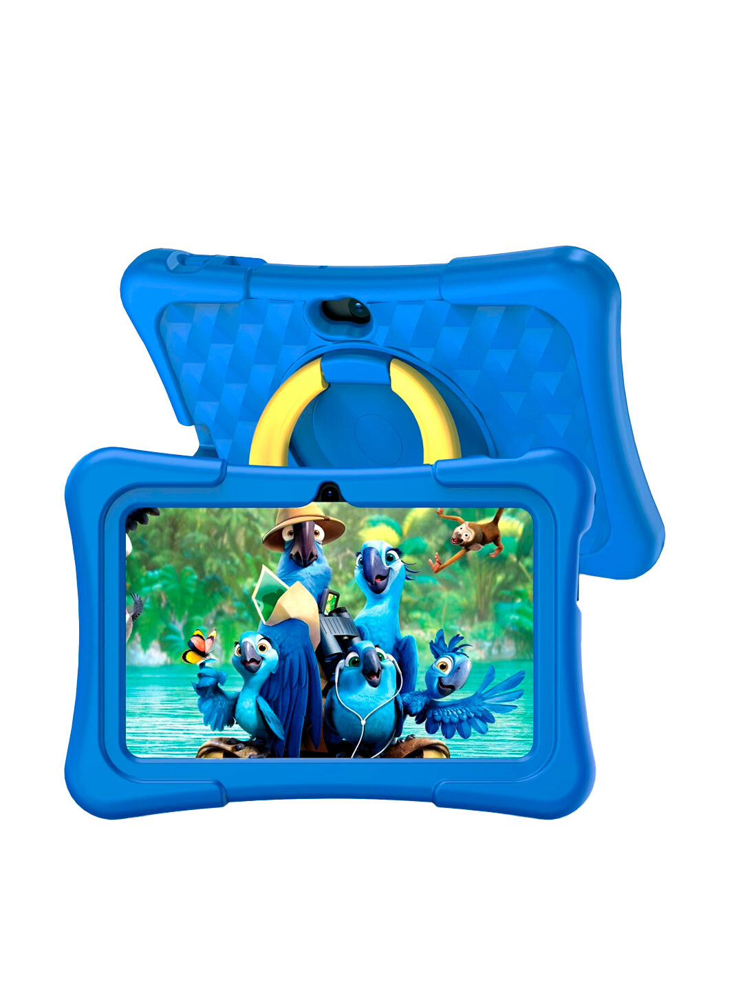 Детский Android-планшет Oteeto K3, 7 дюймов, 4/128ГБ, Wi-Fi, сеть 5G, 3000 мАч - Лазурный, OTEETO/K3
