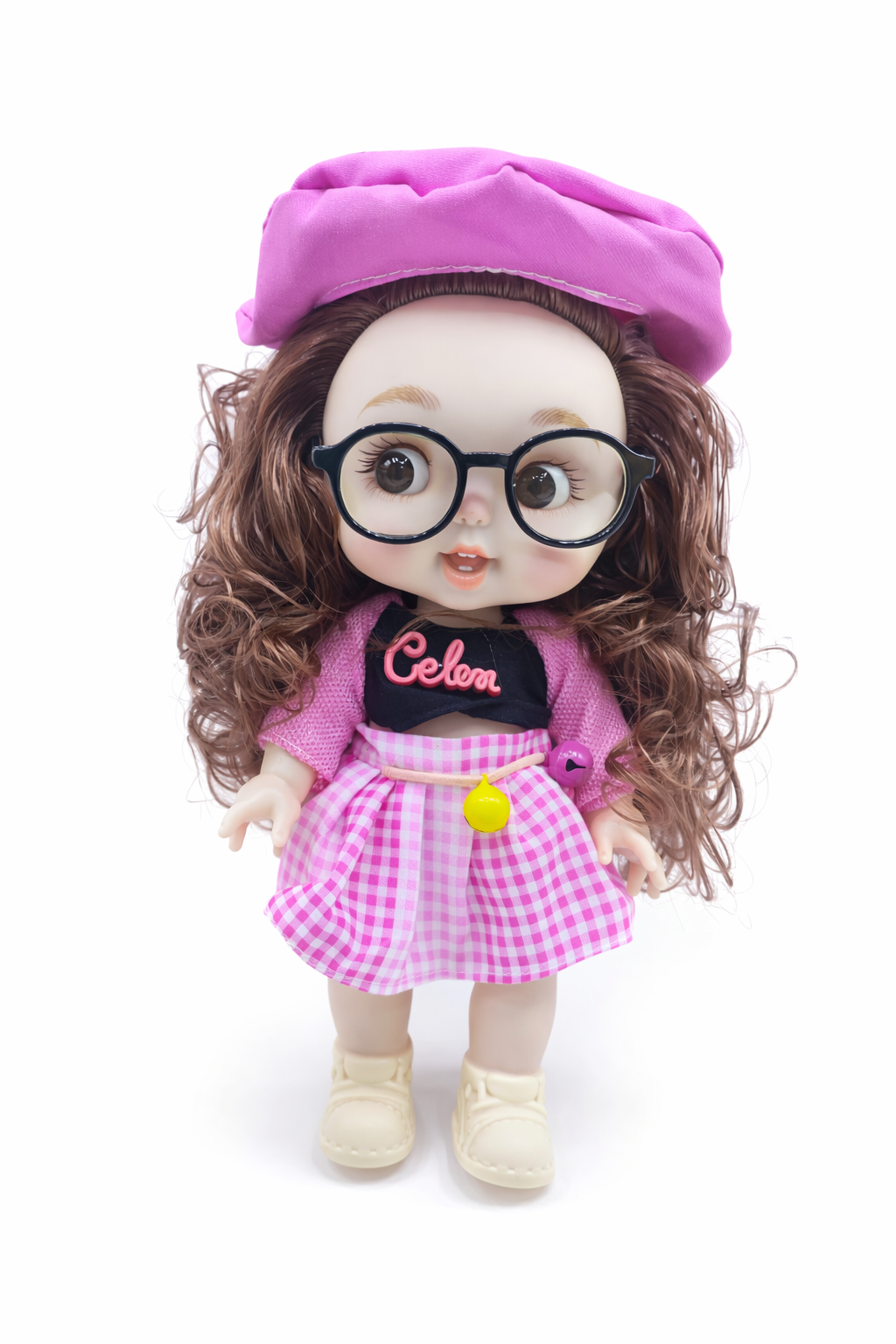 Интерактивная кукла Baby Lovely, пластик, от 3 лет, высота 30 см, вращение головы, звук — фото 1