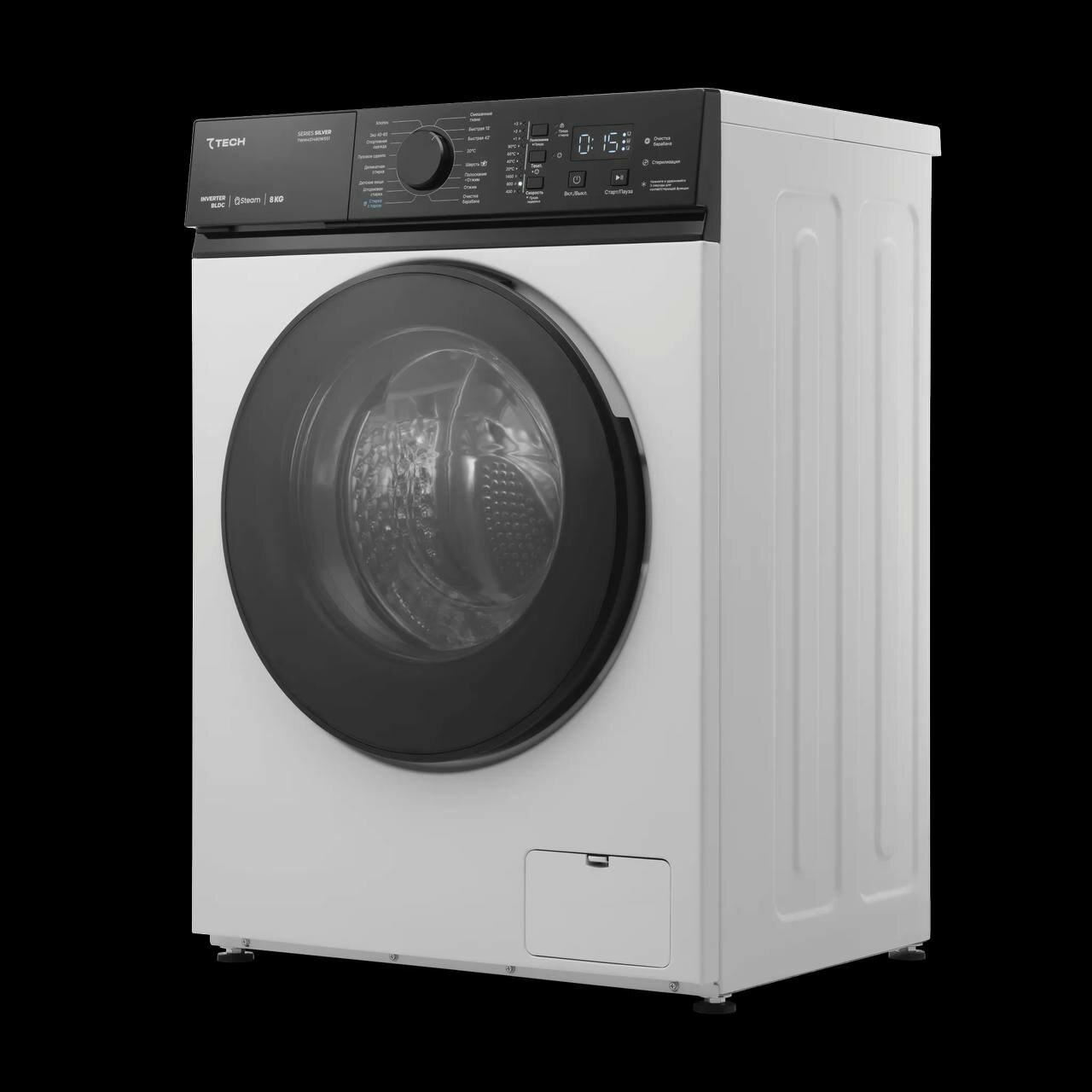 Стиральная машина 7TECH BLDC Inventor Steam, фронтальная, A+++ — фото 1