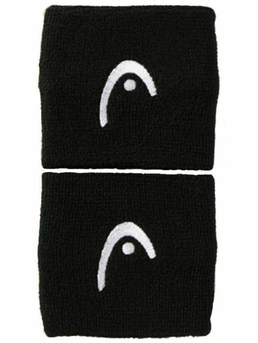 Напульсник эластичный HEAD, размер OneSize, чёрный — фото 1