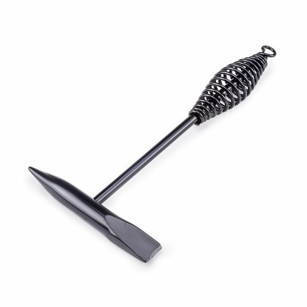 Молоток шлакоотбойный 500 г, углеродистая сталь; с зубилом и пикой; для сварки и металлообработки — фото 1