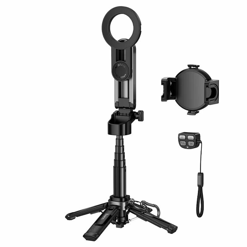 Настольная подставка “K27 Pro Magic” для стримов black Мини-держатель телефона для прямой трансляции.