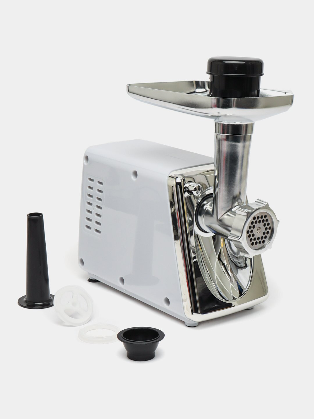 Электрическая мясорубка – 3500 Вт, нержавеющая сталь, многофункциональная