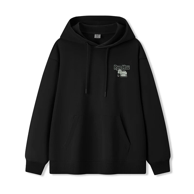 Черная мужская толстовка Semir с капюшоном