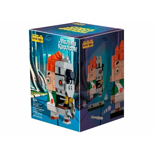 Конструктор Brick Labs Союзмультфильм AB-1125 Конструктор Киборг: Карлсон