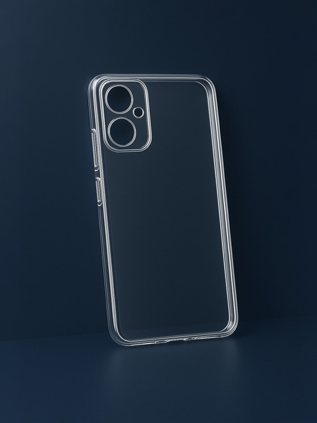 Чехол бесцветный, для Xiaomi Redmi note 11 4g, силикон, прозрачный, противоударный — фото 1