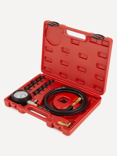 Изображение товара Набор для измерения давления масла WIEDERKRAFT WDK-214303, 10 адаптеров