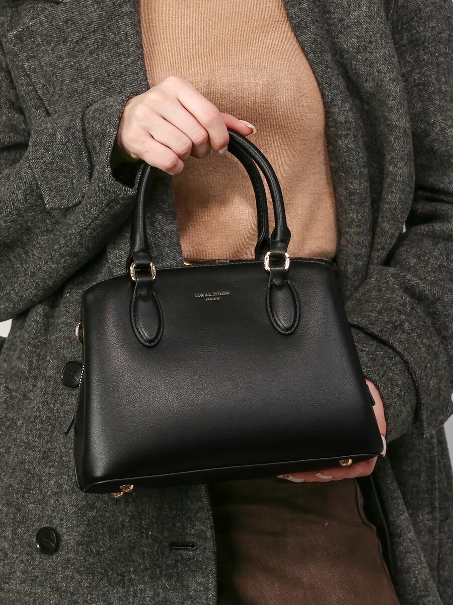 Сумка тоут DAVID JONES, черный — фото 1