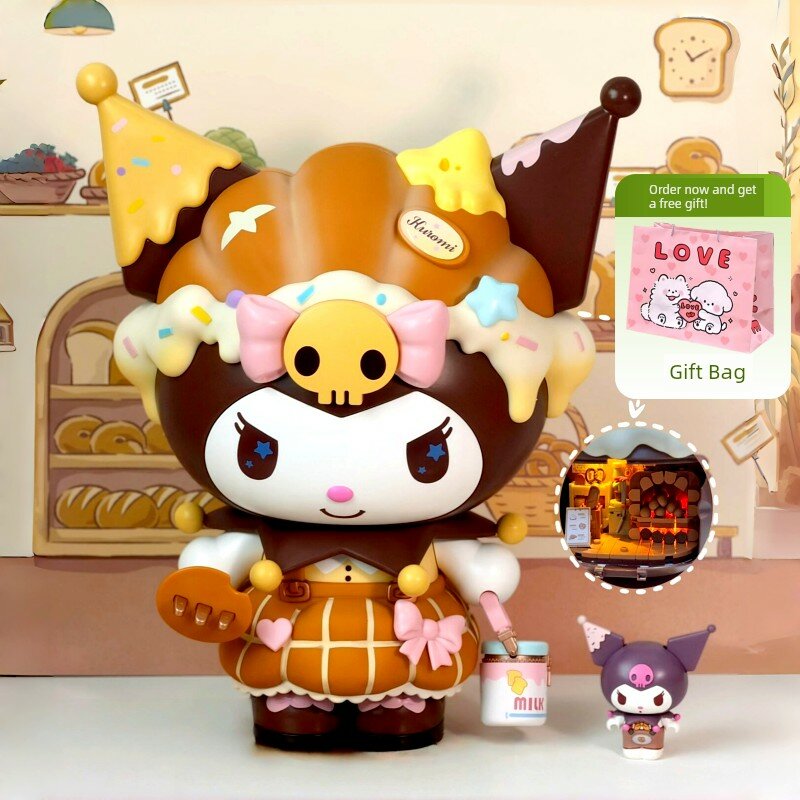 TOPTOY Sanrio Kuromi Bread Party Series Сборная фигурка с подарочной сумкой, цвет случайный