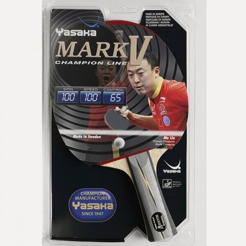 Изображение товара Ракетка для настольного тенниса Yasaka Mark V, ручка коническая