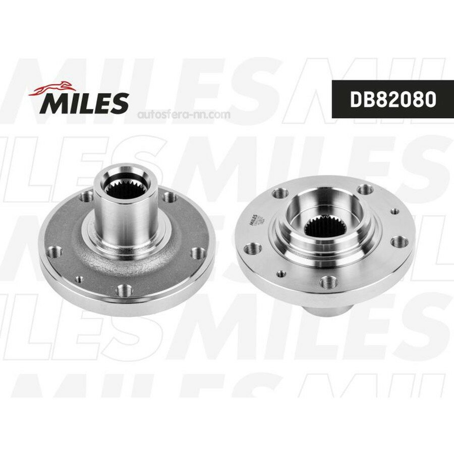 MILES DB82080 Ступица колеса CITROEN C5/PEUGEOT 407 08- пер.