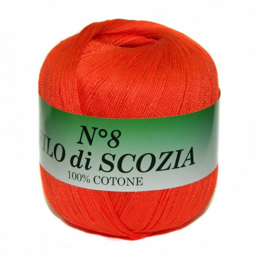 Пряжа Фило ди скозиа №8 - Filo di scozia № 8 (10 шт)