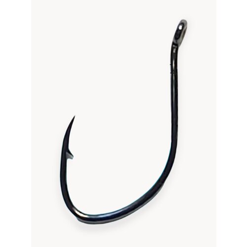 Крючки рыболовные № 4 набор 10 шт FUGU тонкий с ушком, Aji, карась, линь, плотва, подлещик