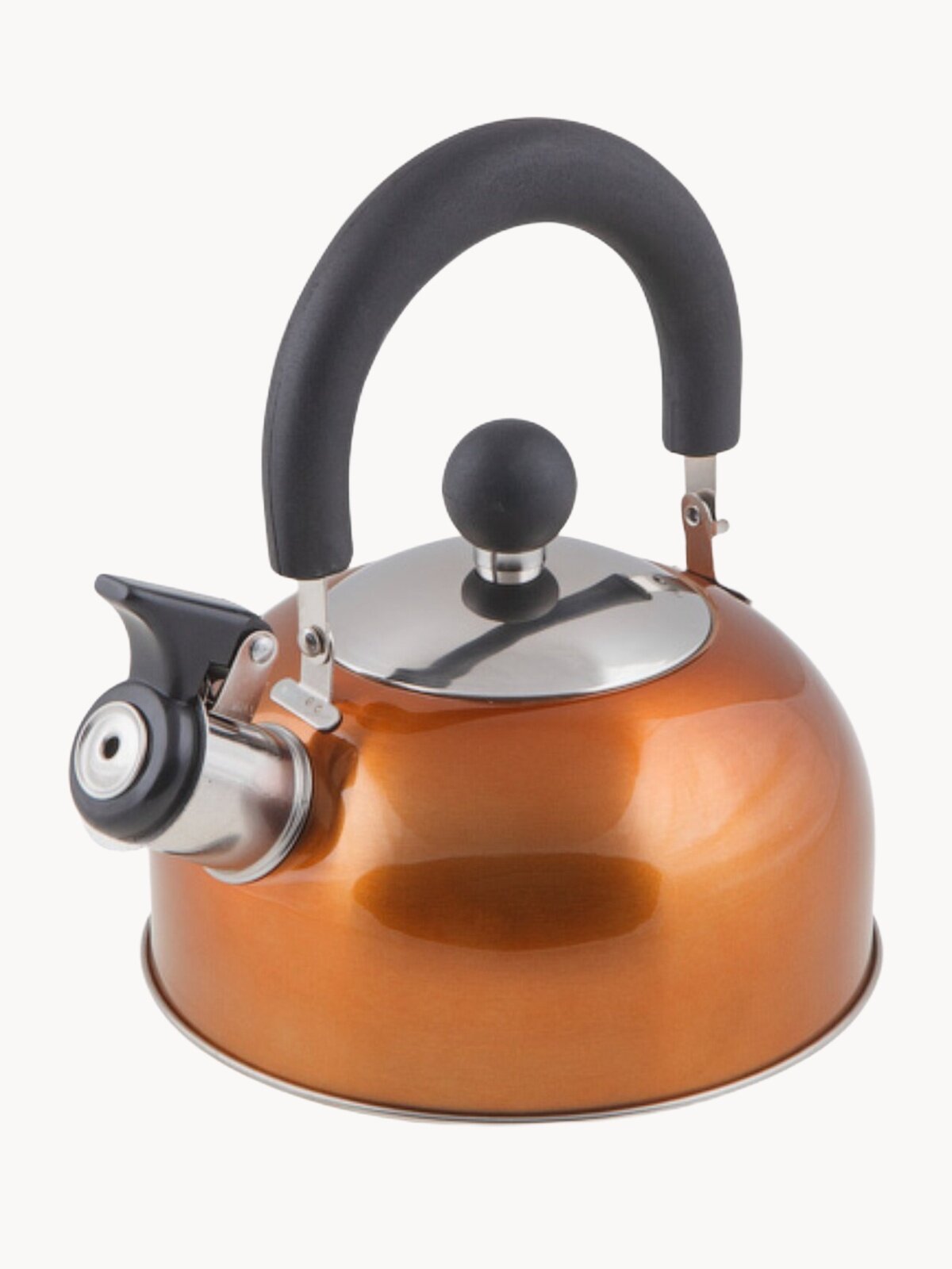 Чайник со свистком PERFECTO LINEA Holiday 1.5 л 52-112014 для газовых, керамических, электрических типов плит