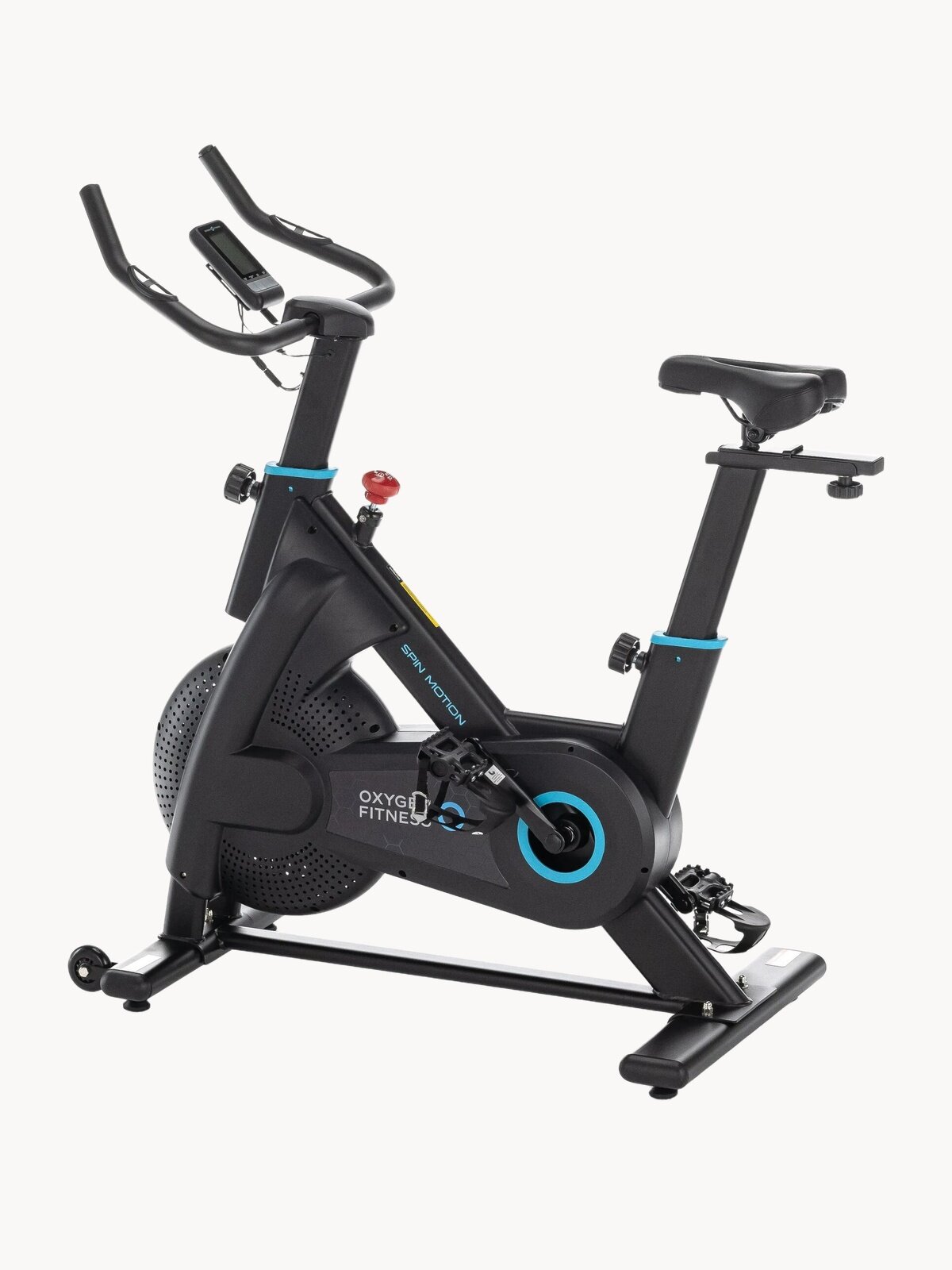 Спин-байк домашний OXYGEN FITNESS SPIN MOTION, черный, магнитная система
