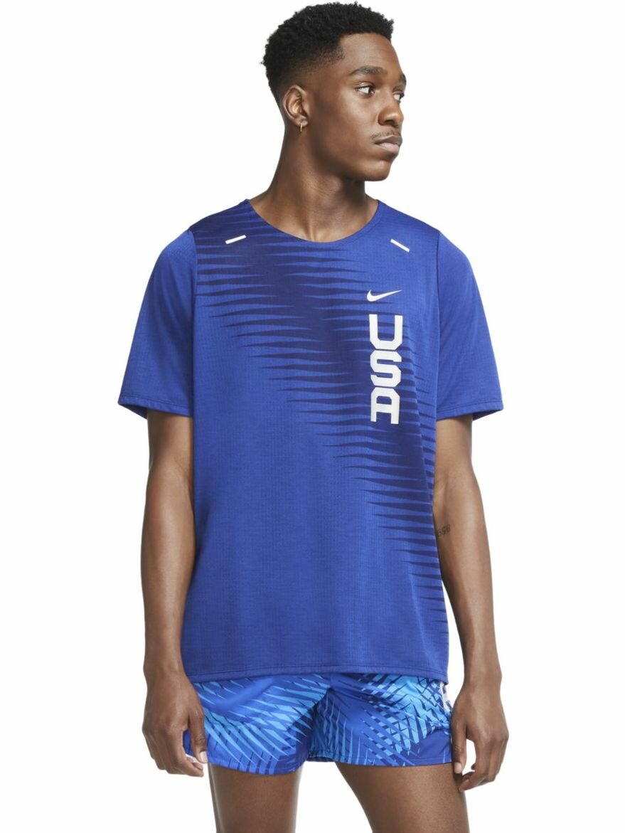 Футболка спортивная Team USA Running Short Sleeve