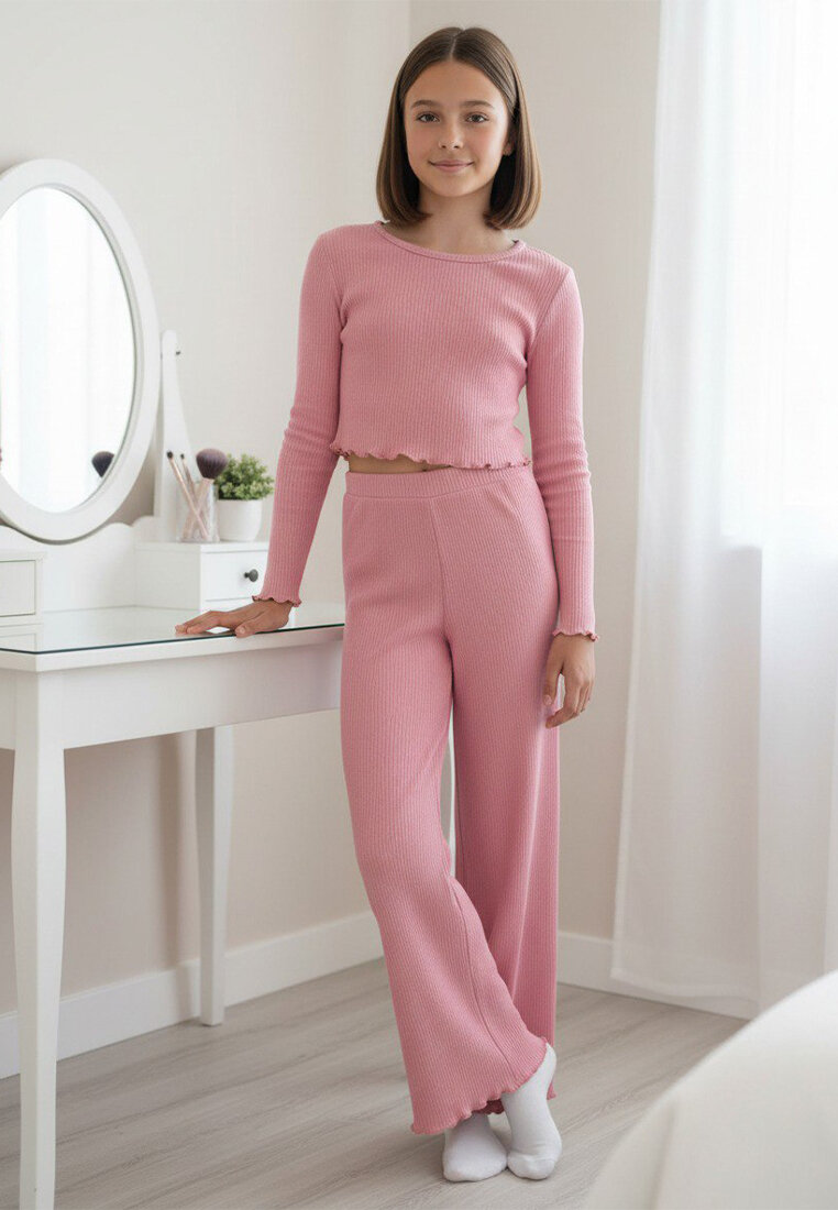 Комплект одежды YOULALA десткий размер 80(152-158) розовый