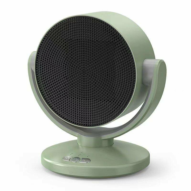 Портативный электрический обогреватель мини, керамический, поворотный корпус, 2 режима нагрева