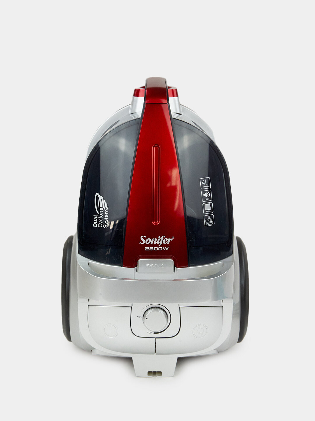 Электрический контейнерный пылесос бытовой SONIFER SF-2222 мощностью 2800 Вт с HEPA-фильтром — фото 1