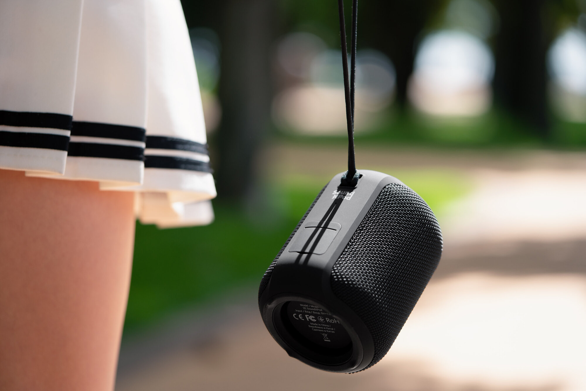 Акустическая система 2E SoundXPod TWS, MP3, Wireless, Waterproof black