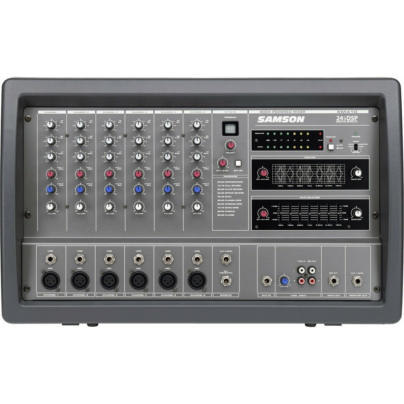 Микшер с усилителем SAMSON XM410