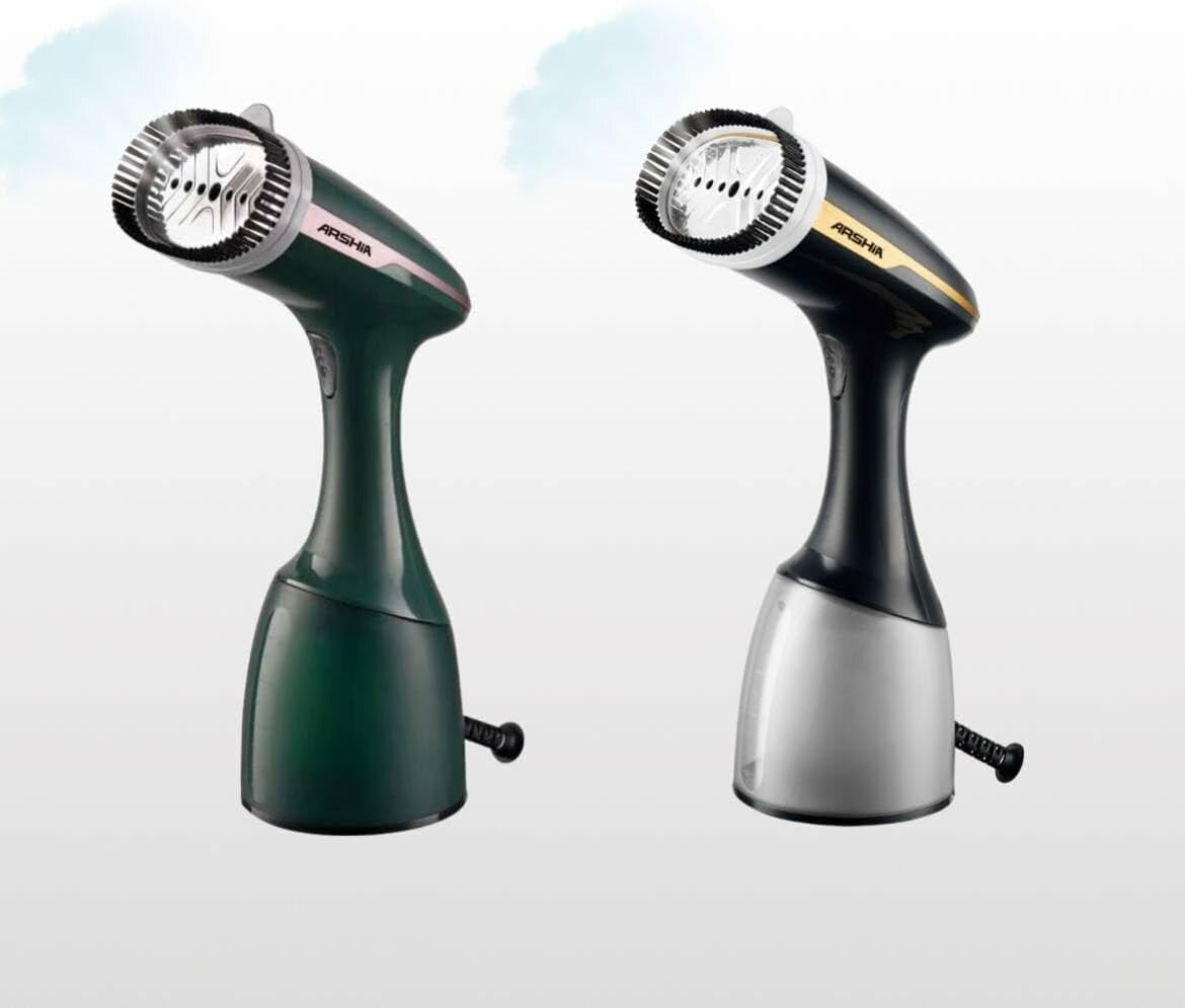 Arshia AS9030 чаще всего встречается как портативный ручной отпариватель (паровой утюг / ручной garment steamer) — фото 1