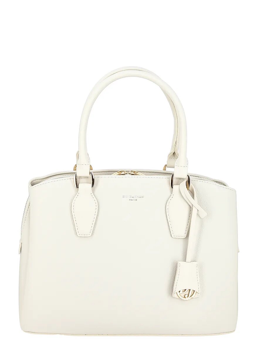 Сумка тоут DAVID JONES, слоновая кость — фото 1