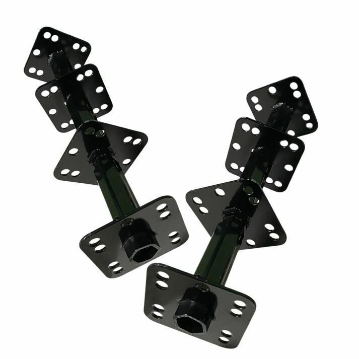 Труба/ротор фрезы D-24 мм. 3+1 ряда на мотоблок (2 шт.)