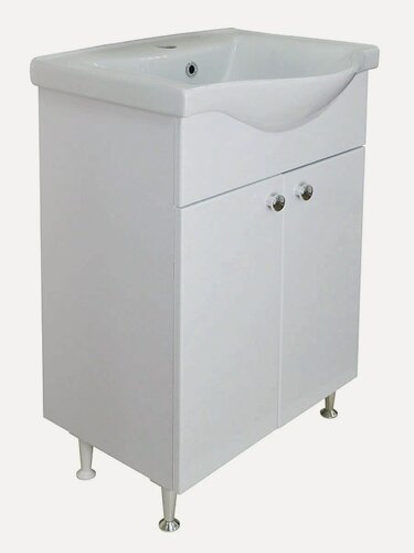 Изображение товара Комплект Тумба Loranto Моника 55 с раковиной Basic 55 (CS00071365)