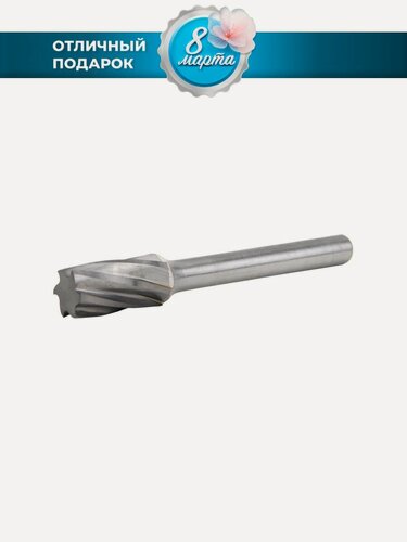 Изображение товара Борфреза твердосплавная NORGAU Industrial цилиндрическая 10 мм, форма A, ALU