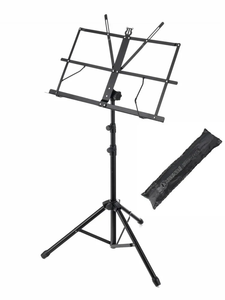 Пюпитр , черный, складной, с чехлом, (FL-10)