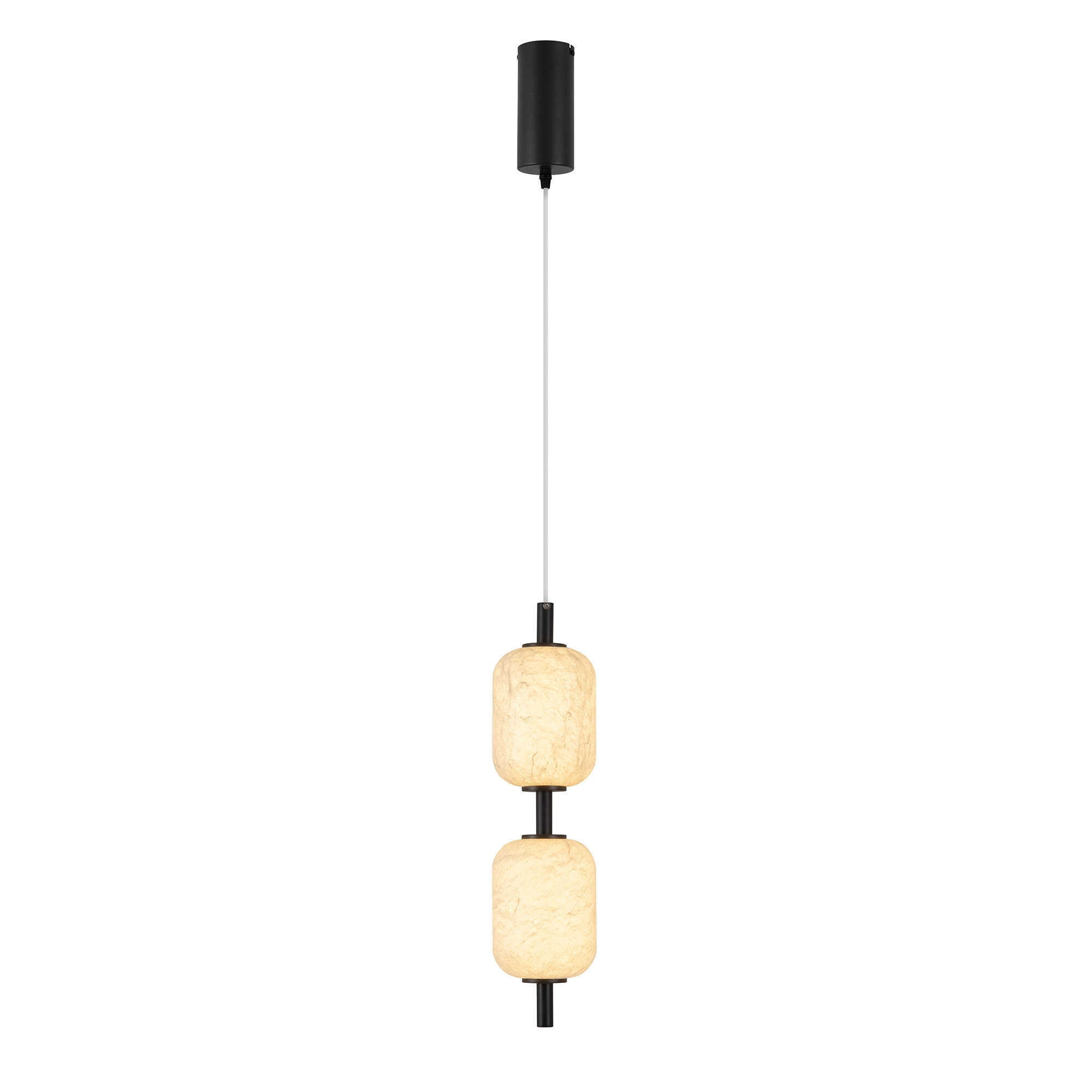 Светильник Arlight Светильник SP-CARAMELA-HANG-R120-7W Warm2700 (BK, 300 deg, 230V) (Arlight, IP20, Натуральный шелк, 3 года)