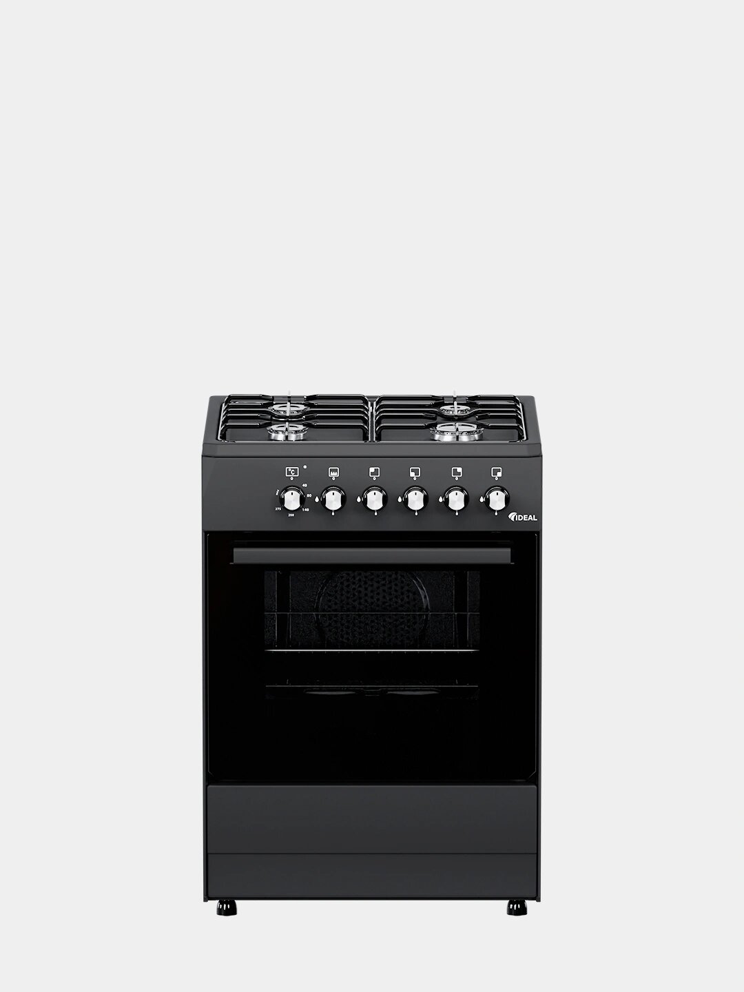 Газовая плита IDEAL L110 ECO, эмалированная сталь, 4 конфорки