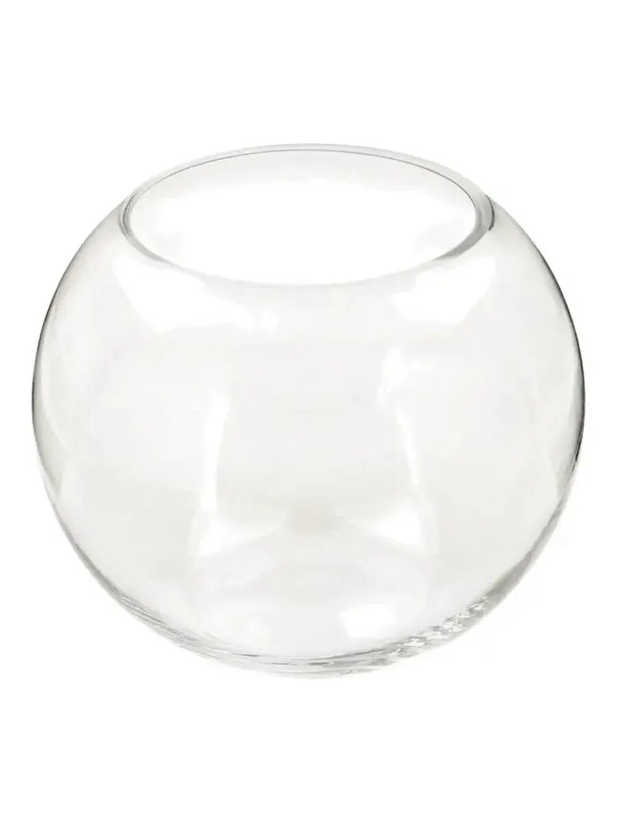 Круглый аквариум для домашних рыб