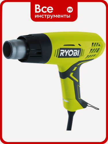Изображение товара Технический фен Ryobi EHG2000 5133001137 для защиты и декоративного покрытия поверхностей