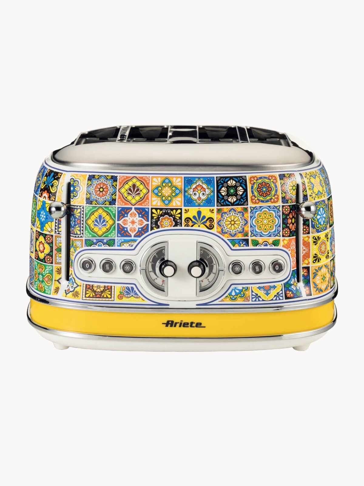 Тостер для хлеба Ariete Positano, 4 ломтика, с поддоном для крошек (00C01560PAR0)