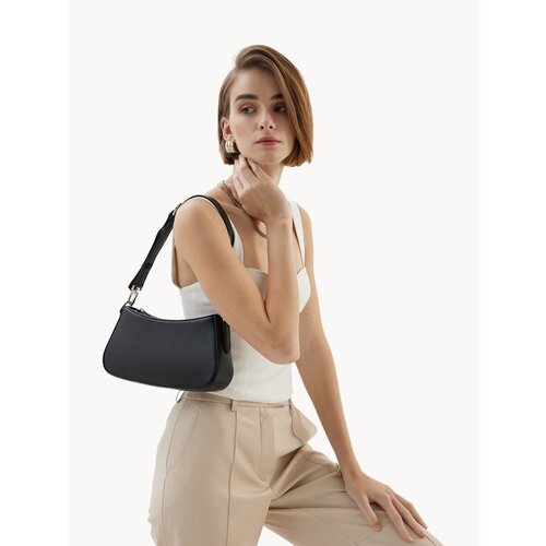 Сумка кросс-боди Afina фактура зернистая зеленый хаки 13550₽