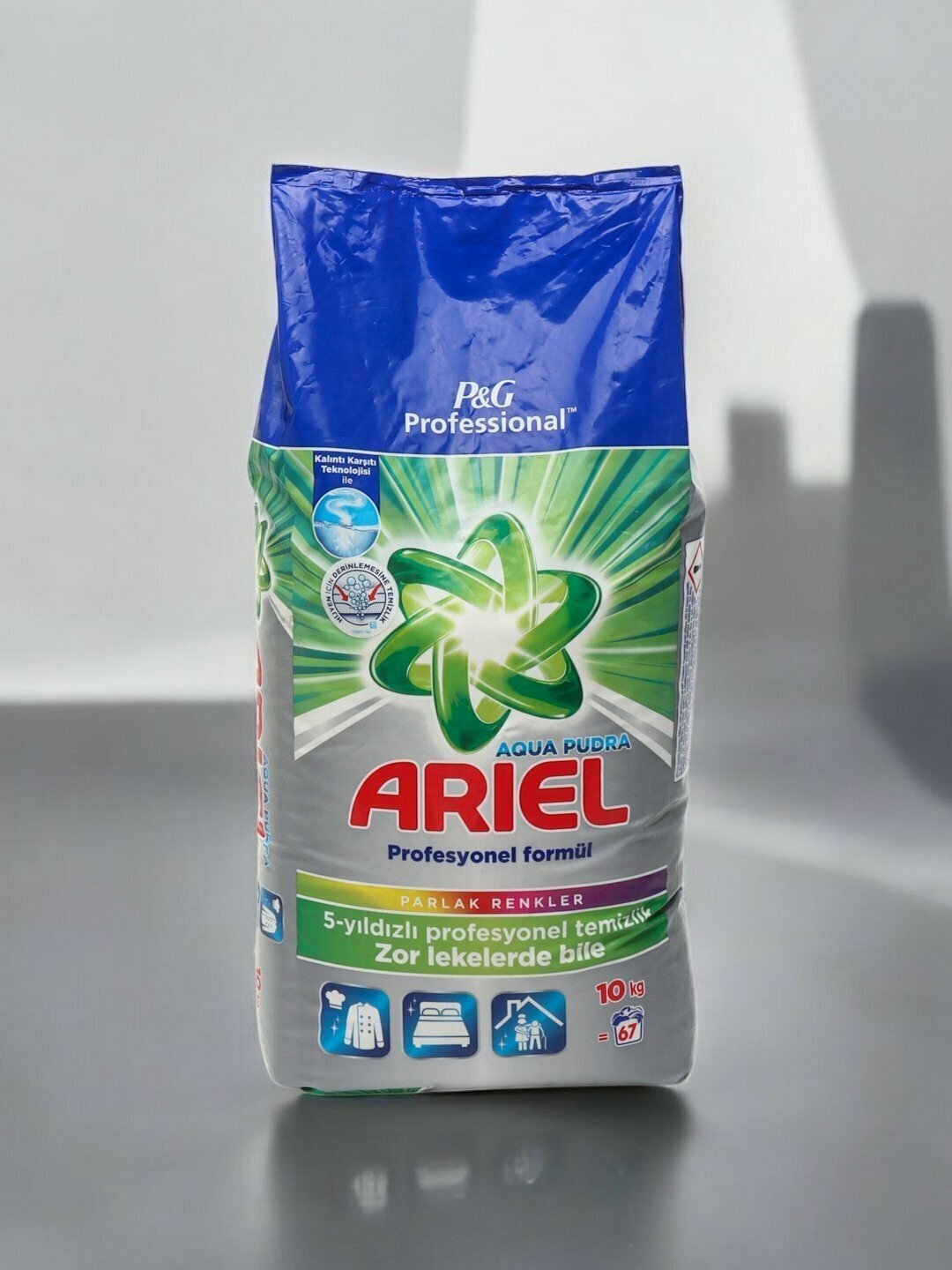 Стиральный порошок Ariel Professional Pudra, автомат, имеет приятный запах, 10 кг