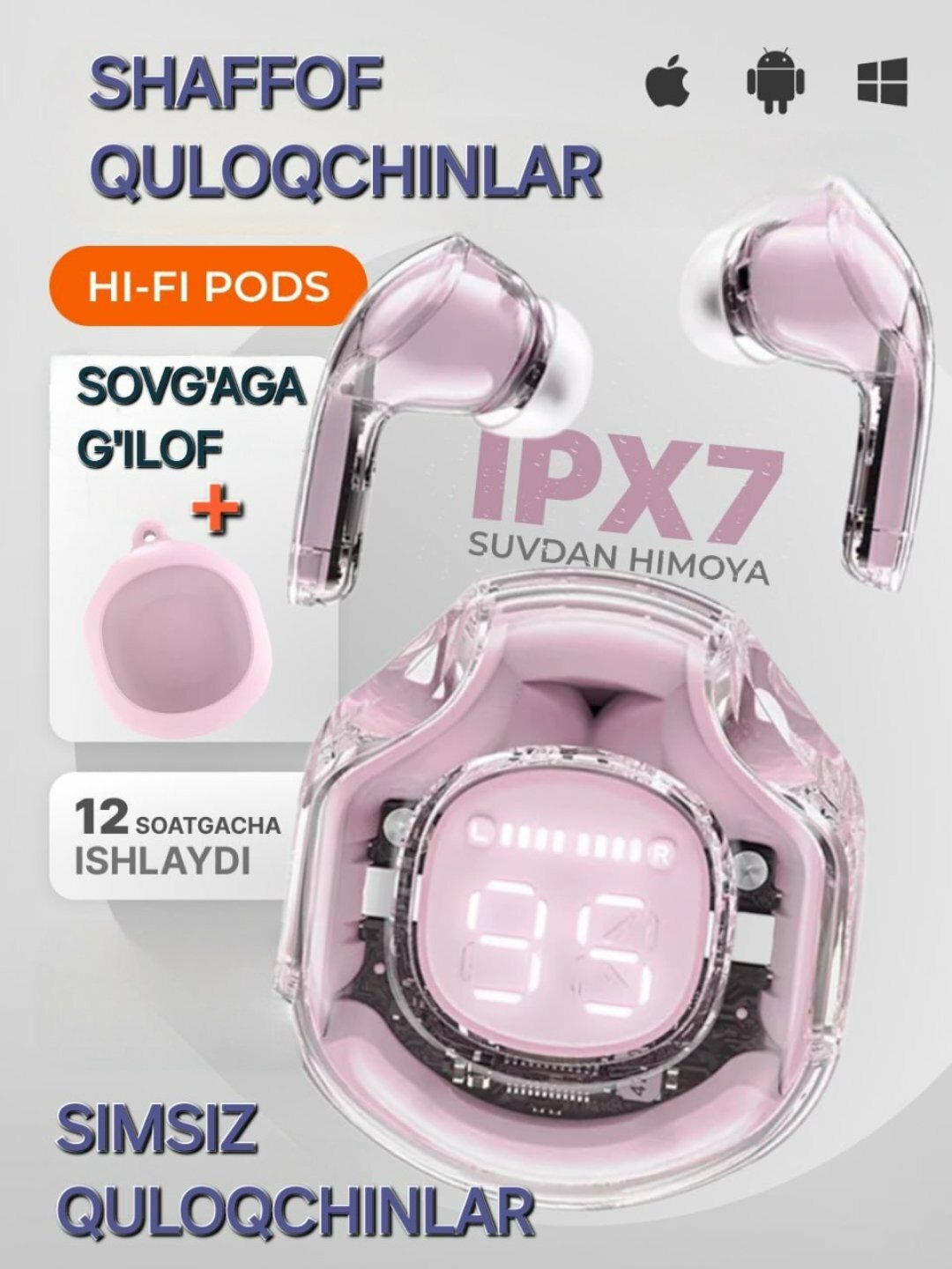 Беспроводные наушники, Air39, для iOS и Android, и для Windows, airpods