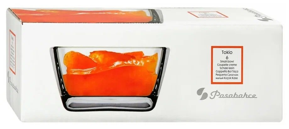 Салатник PASABAHCE токио 53682 66х66мм 6шт 6х8 1053745