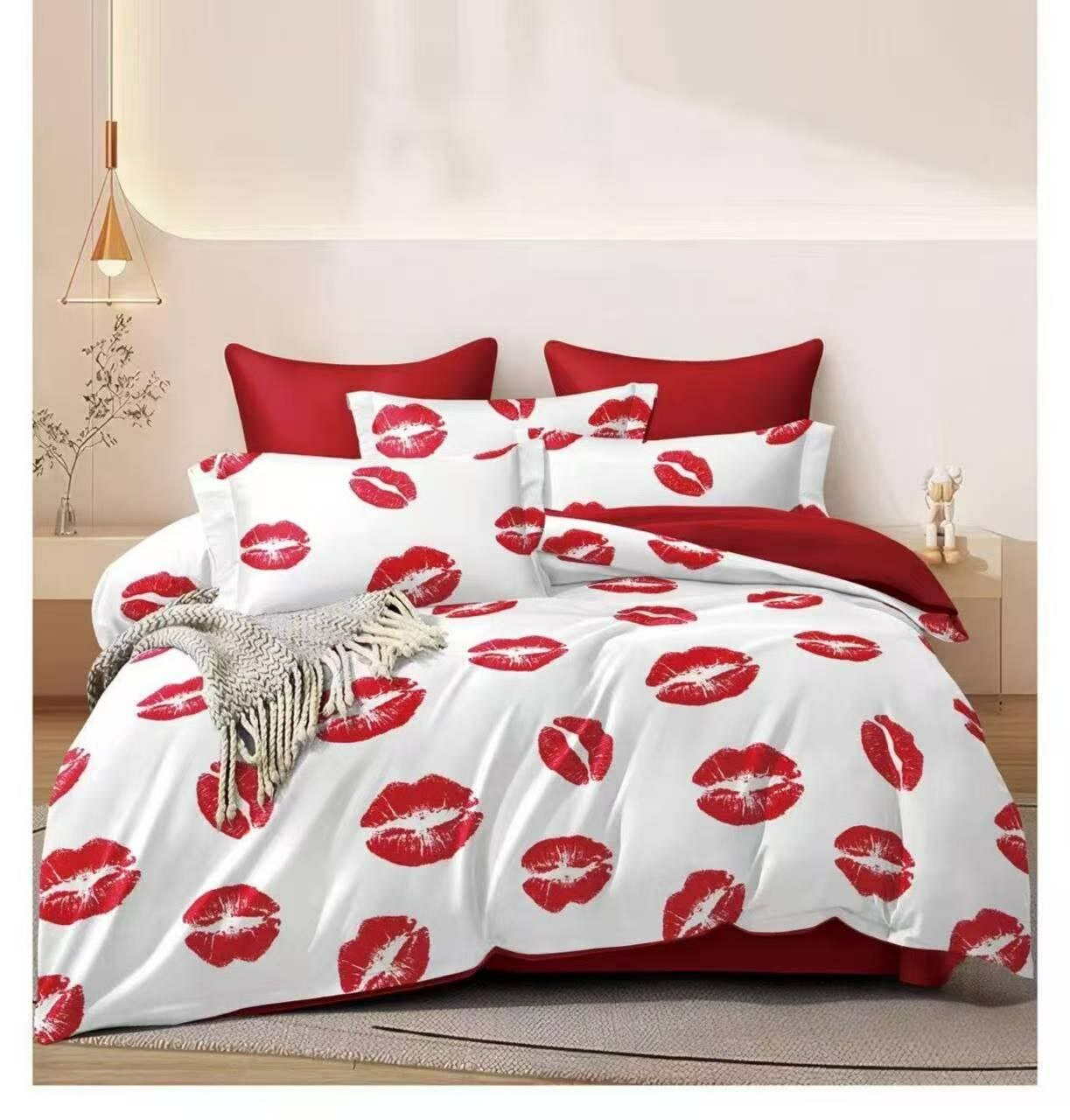 Комплект постельного белья "DANTELLA", двуспальный, Муслин, хлопок 100%